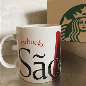 Rare Starbucks São Paulo mug
